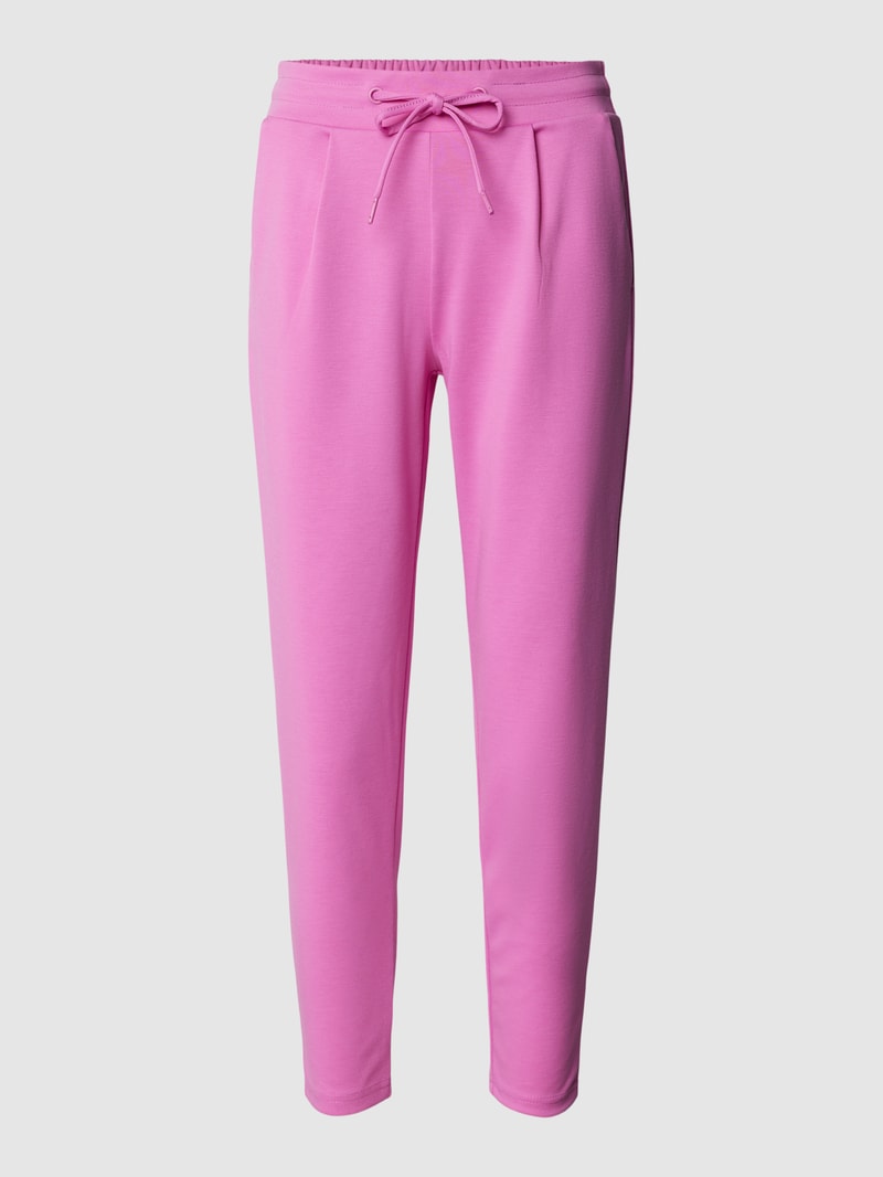 Stoffhose mit Eingrifftaschen in pink