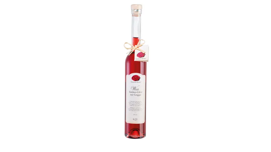 Gourmet Berner Waldhimbeer-Likör mit Grappa 0.2 l