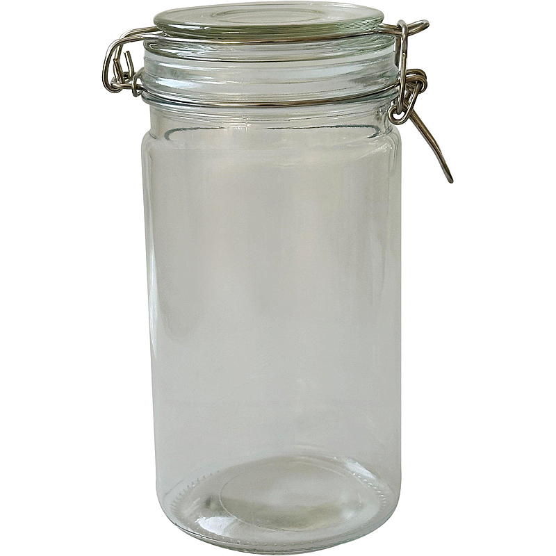 Cuisine Glasskrukke 1 l m/patentlukning