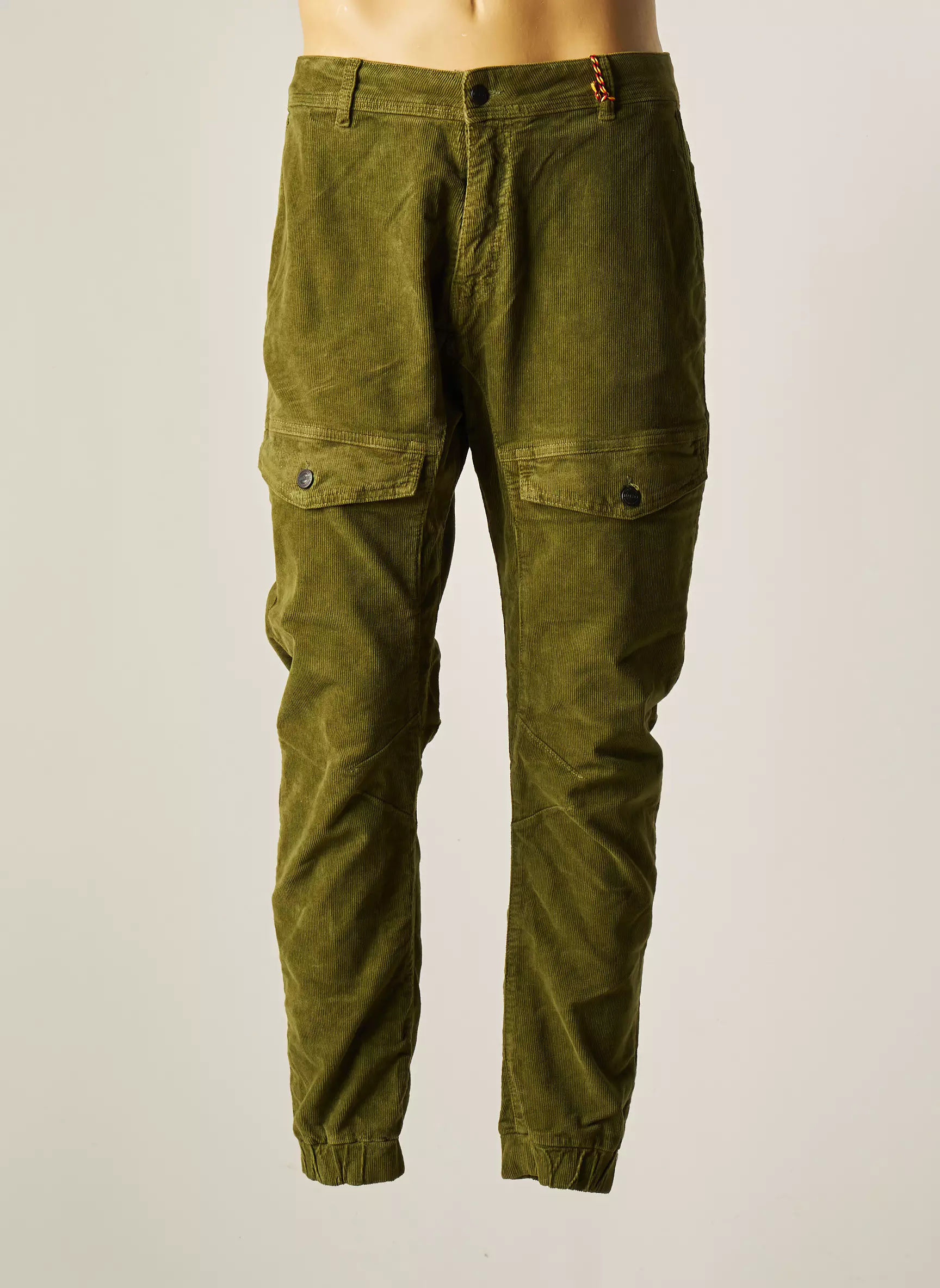 Le Fabuleux Marcel De Bruxelles Pantalons Cargo Homme couleur vert