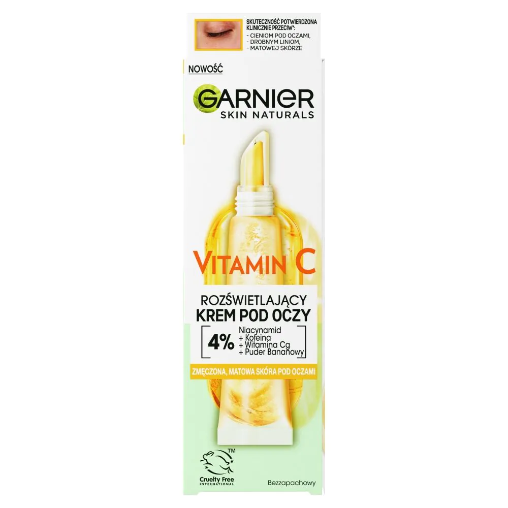 „Garnier Skin Naturals“ vitamino C šviesinamasis akių kremas