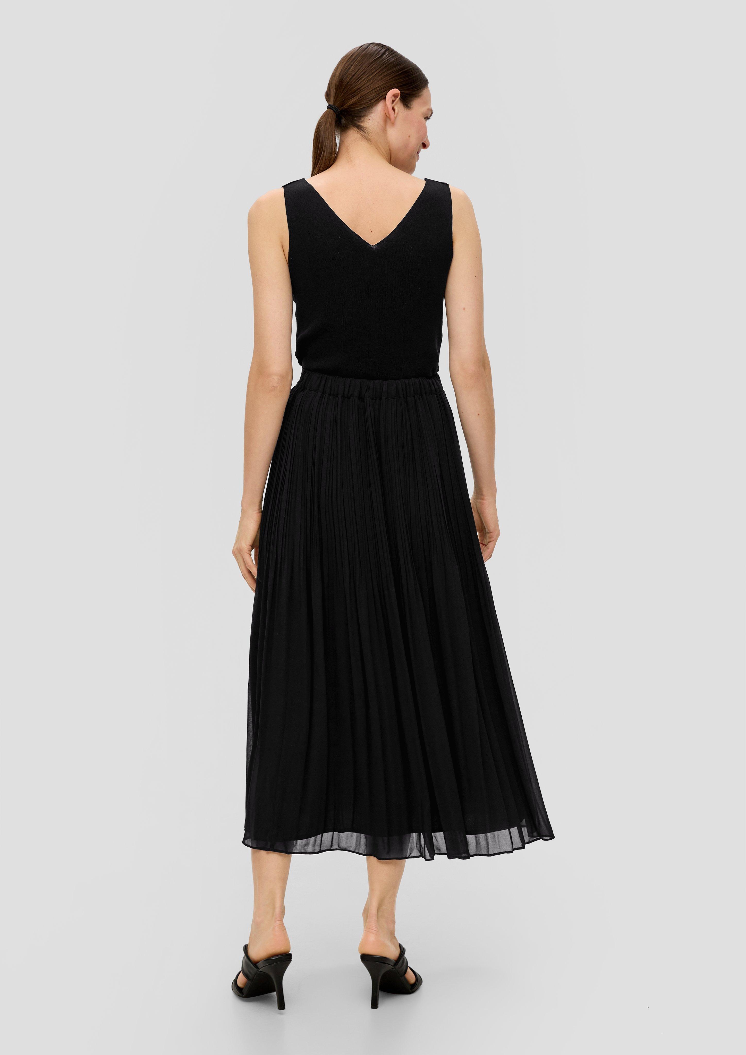 Midi-Rock aus Chiffon  2142715-9999