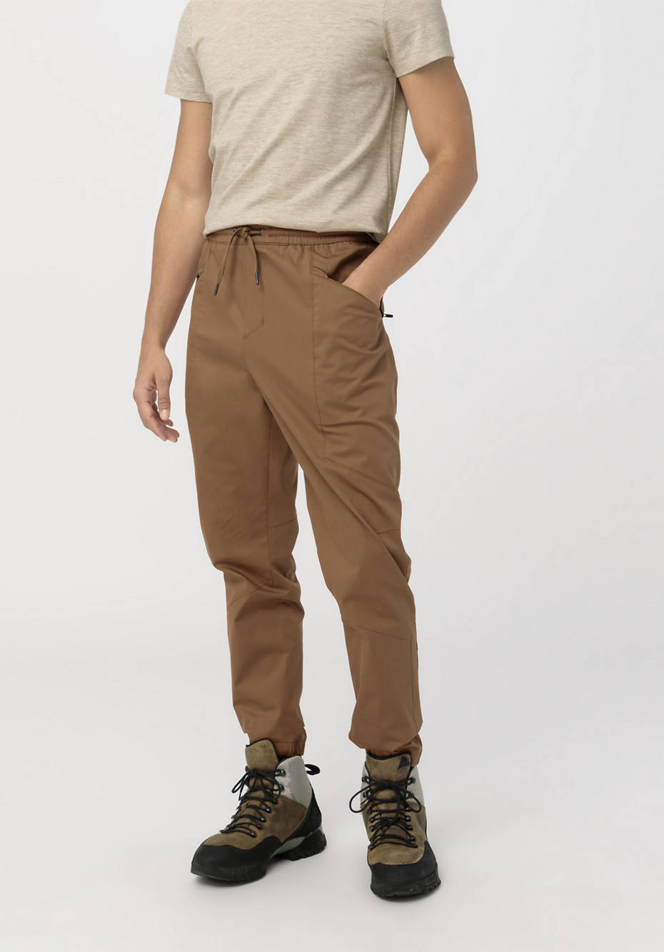 Outdoor-Joggpants aus Bio-Baumwolle