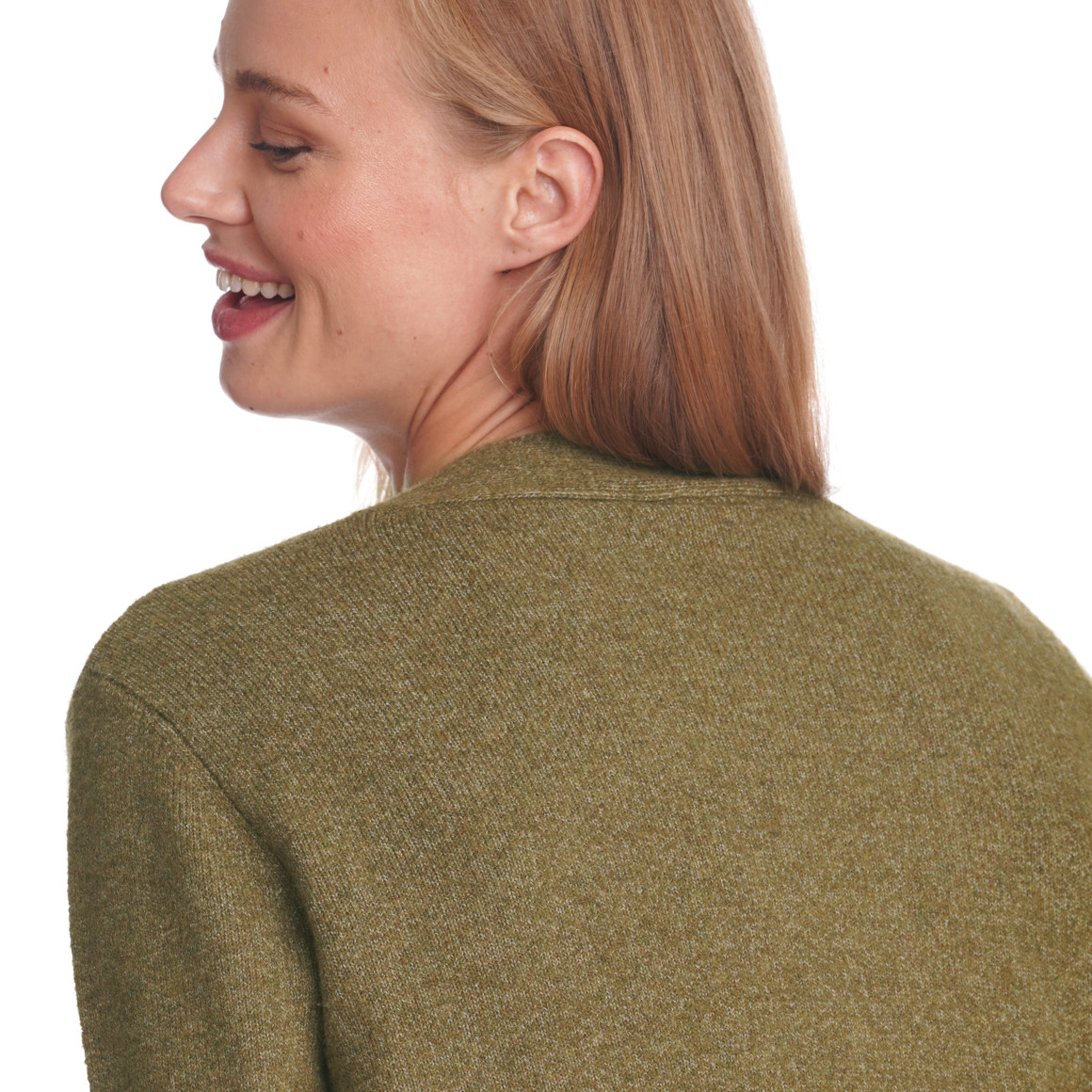 Damen Strickjacke meliert
