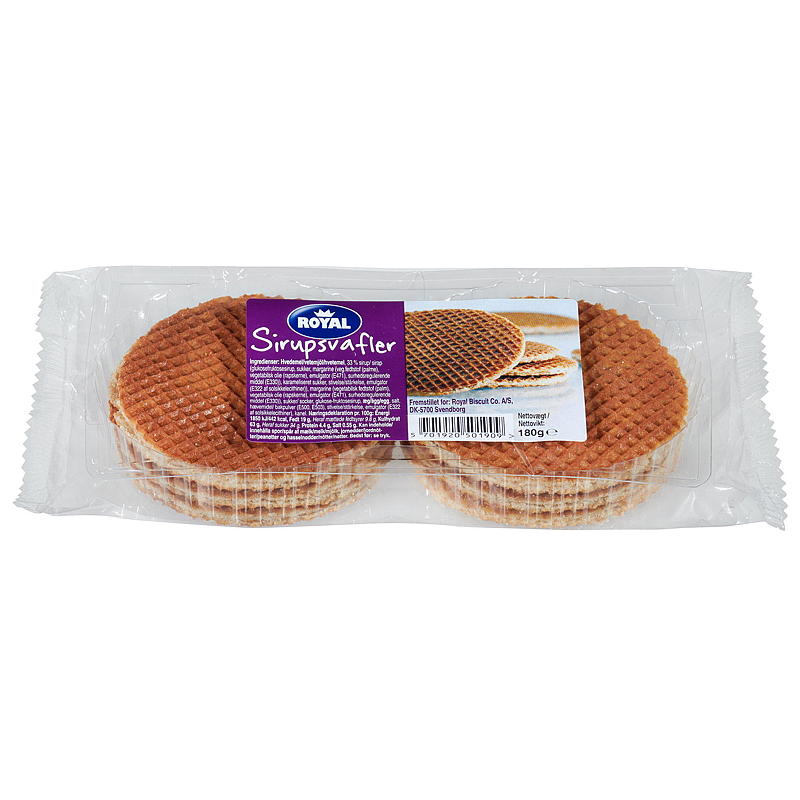 Sirupsvafler 180 g