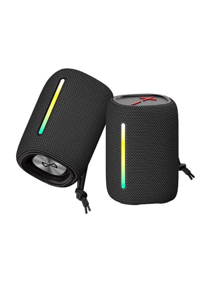 FOREVER Forever Bluetooth Lautsprecher BS-10 LED schwarz in Schwarz günstig kaufen onesize