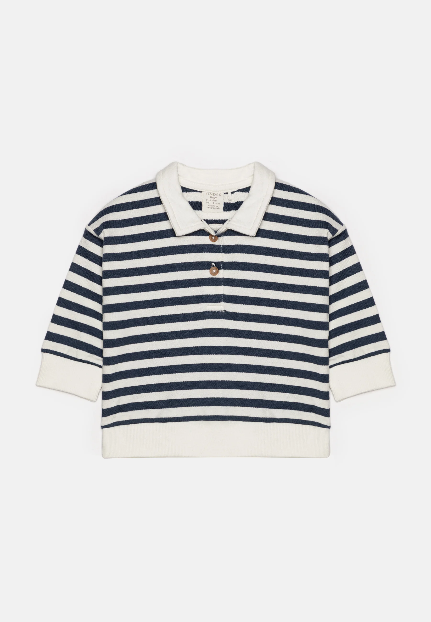 Lindex COLLAR STRIPE UNISEX - Polo