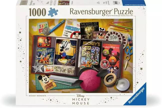 Puzzle 1000 Teile - 1970 Mickey Moments