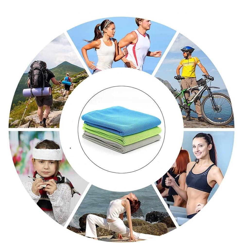 JedBesetzt Sporthandtuch Kühlendes Handtuch,Kühlhandtuch Cool Towel,Fitness Handtuch