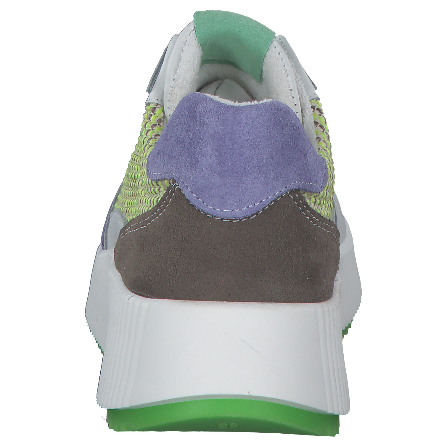 Palado PA 0034, Schnürschuhe, Damen, Weiß/Blau/Grün/Gelb