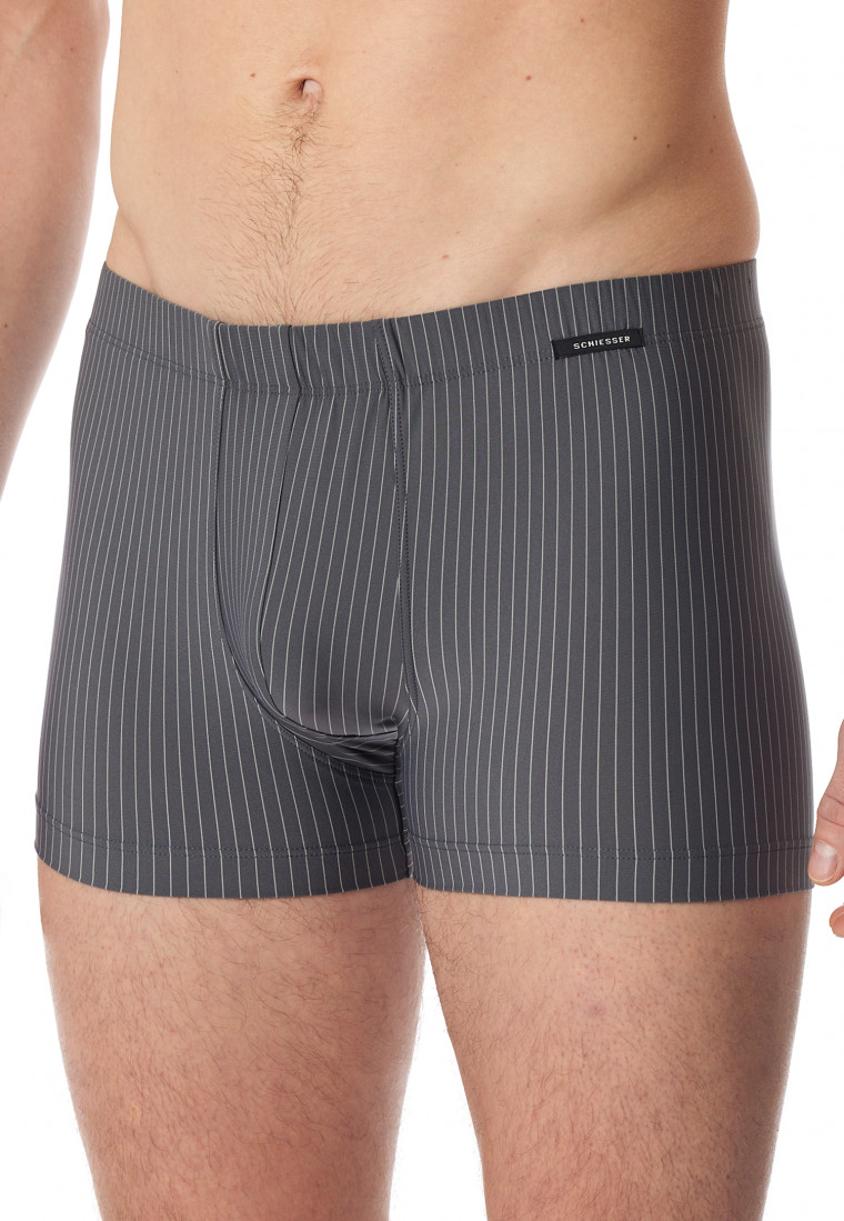 Shorts Micro-Qualität Nadelstreifen anthrazit - Pure Micro
