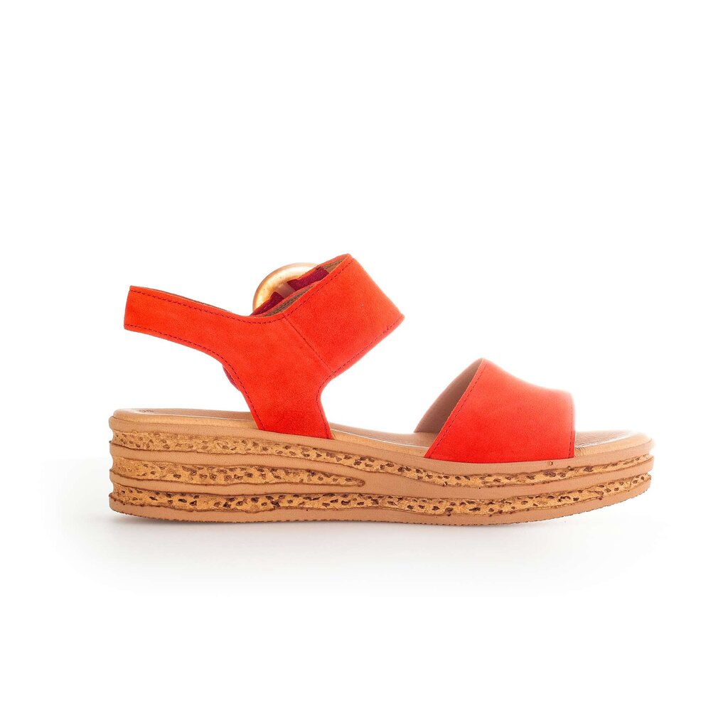 Gabor fashion Plateau Sandale orange