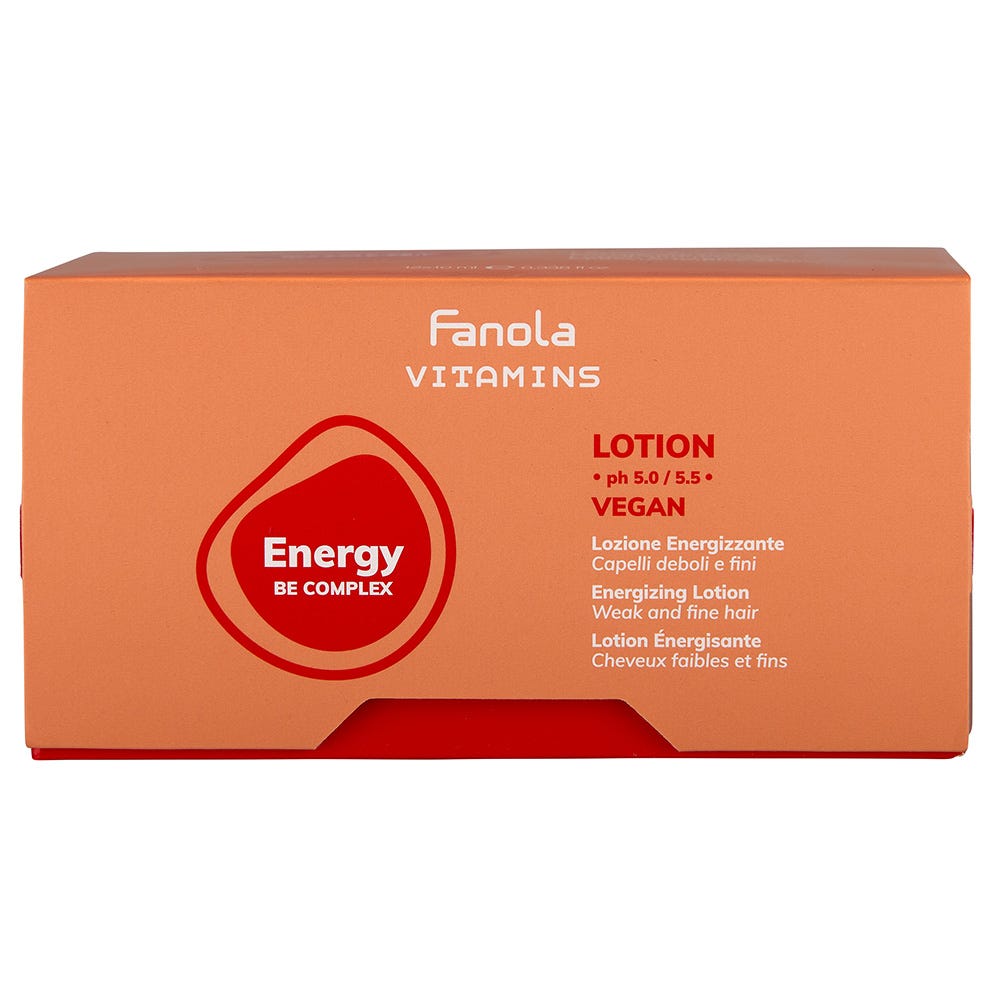 Fanola Vitamins Energy Energizing Lotion 12x10 ml