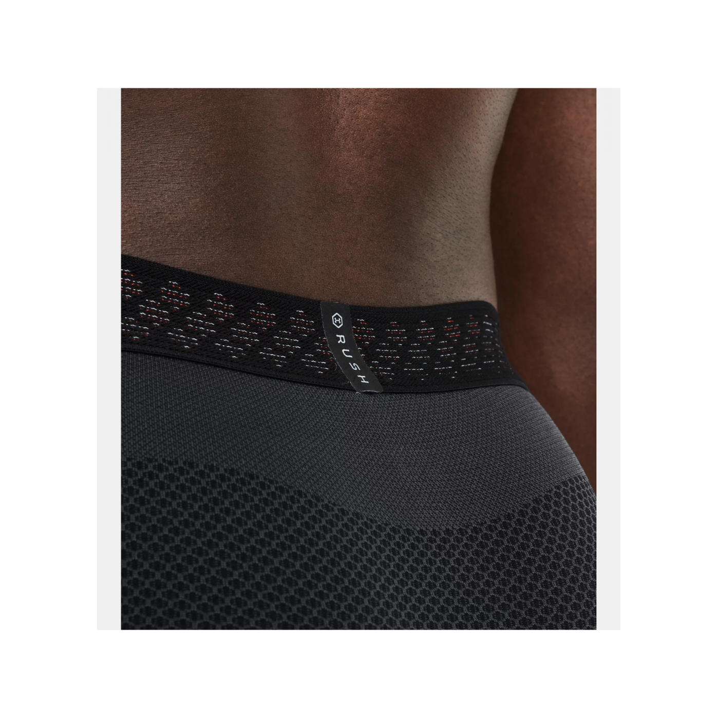 Under Armour Rush Seamless Tight Schwarz F001
