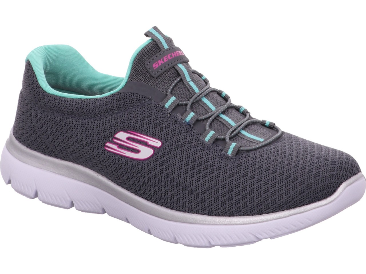 SKECHERS USA DEUTSCHLAND Freizeit Schnürer grau Schnürschuhe grau