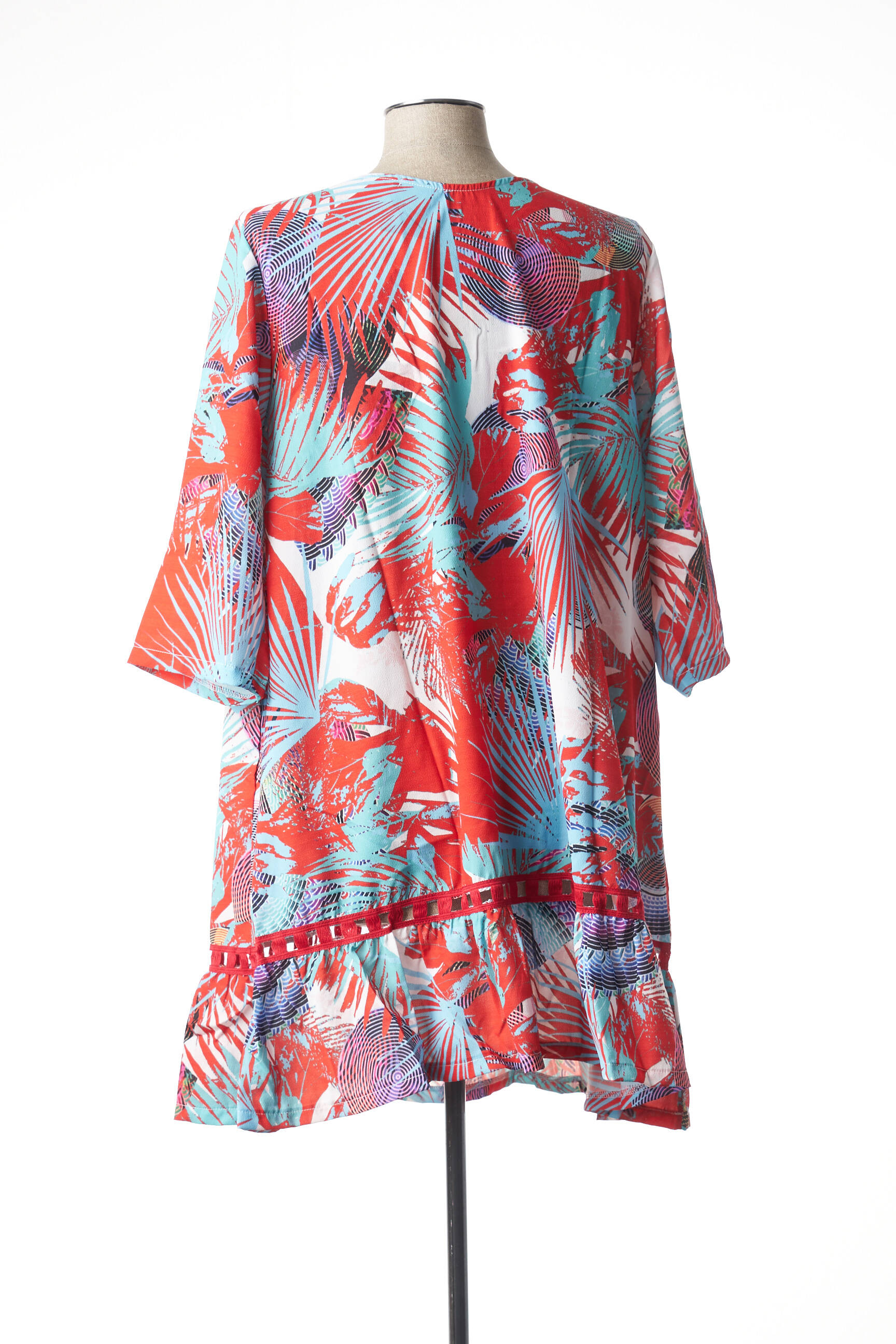 G Oze Tuniquemanchelongue Femme couleur rouge