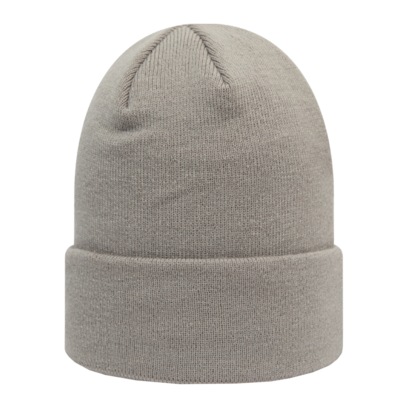 New Era Pop Cuff Knit Short Mütze Grau FGRA