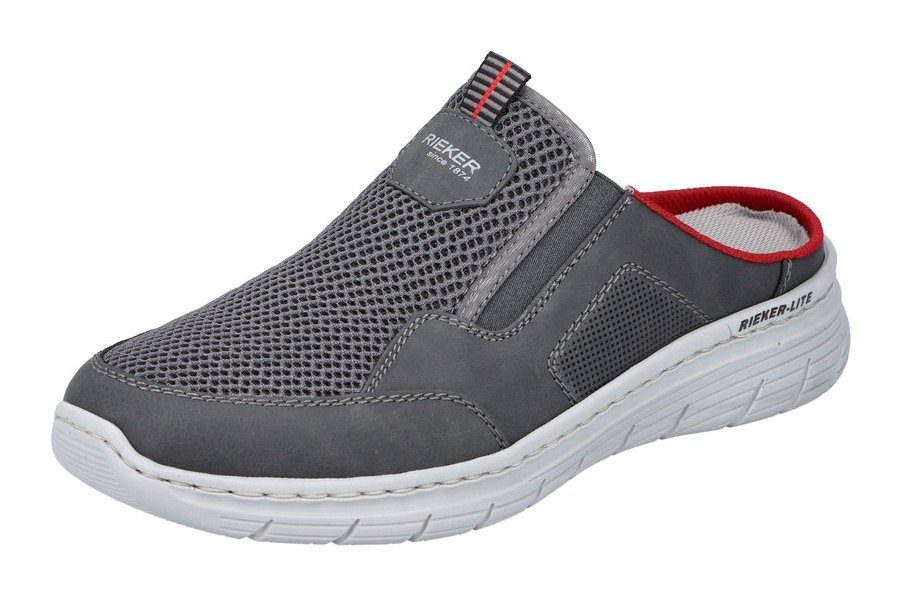 Rieker Clog im Materialmix