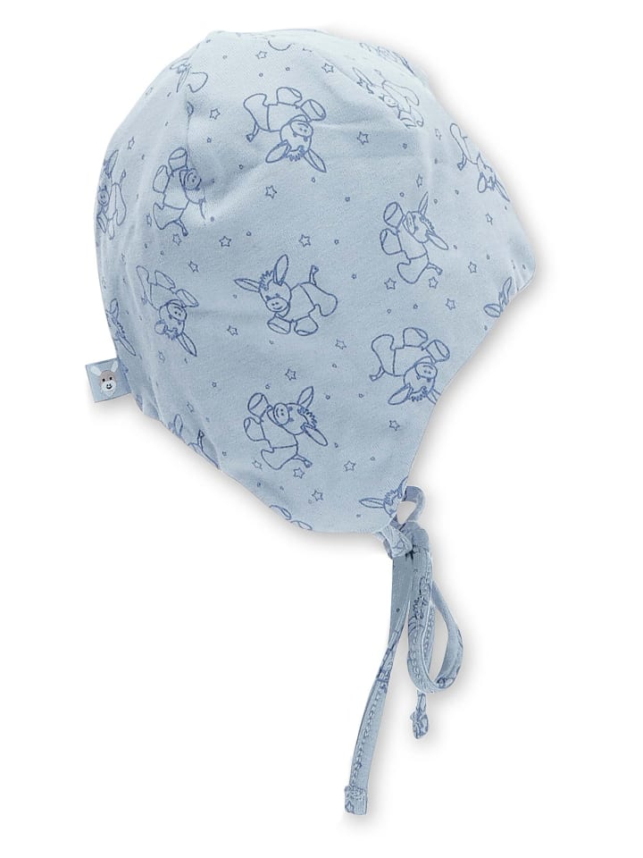 Sterntaler GOTS Mütze Esel in blaugrau günstig kaufen 47 cm