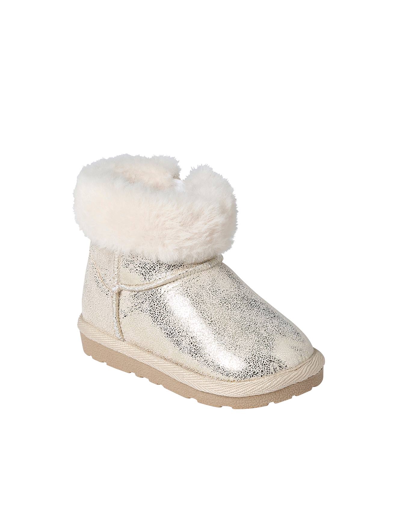 Vertbaudet Warme Baby Regen-Boots - beige golden
