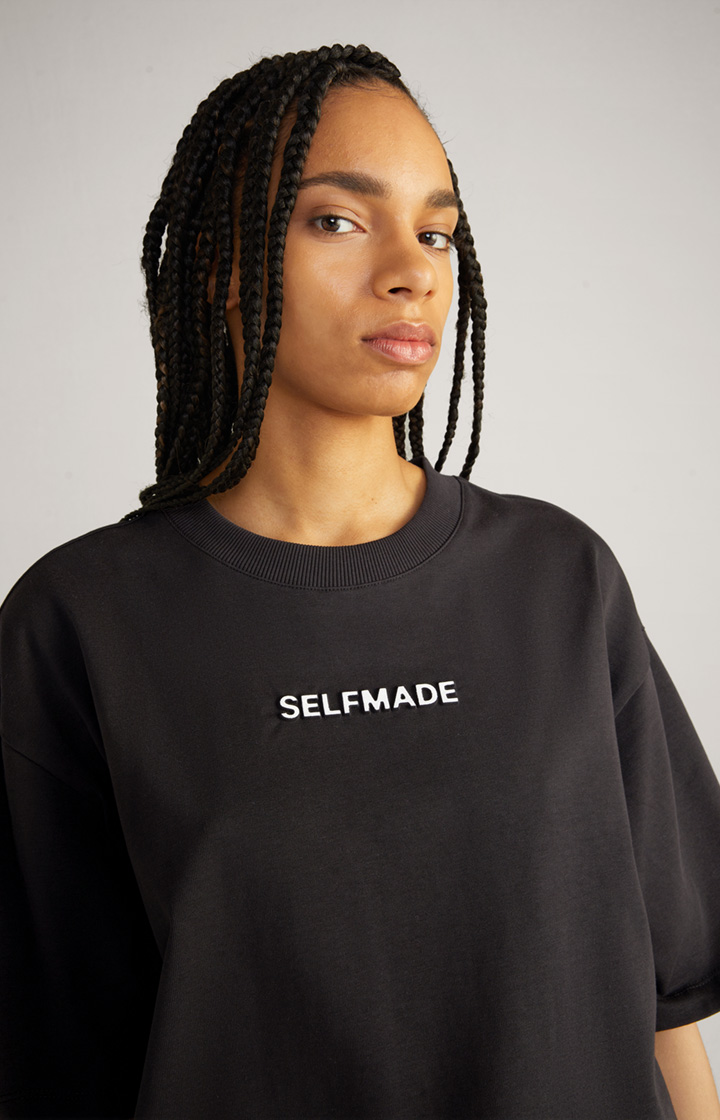 Unisex-T-Shirt in Schwarz