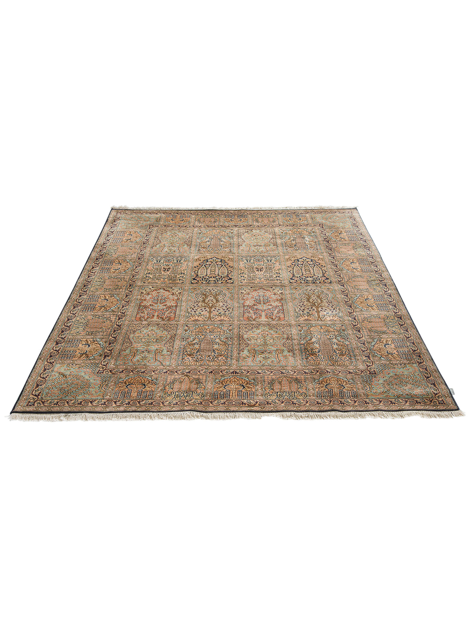 Kaschmir Seide 18/18 ca. 156 x 222 cm, Unikat / Einzelstück