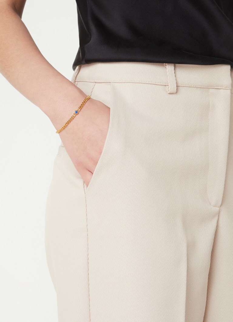 Missoma  Birthstone armband September verguld