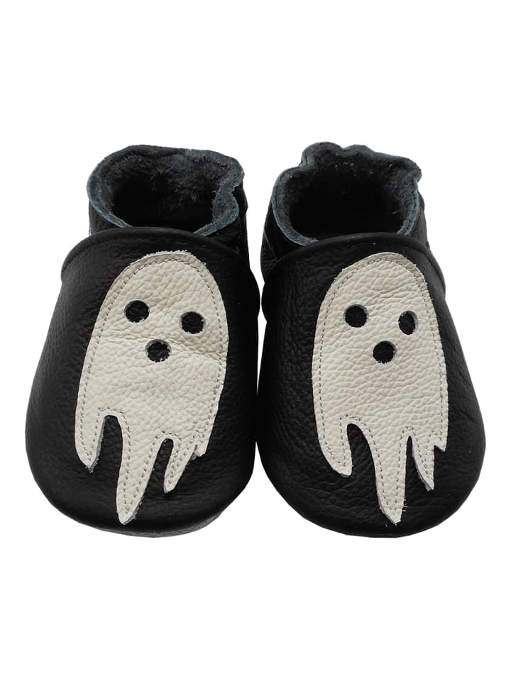 Yalion Leder-Krabbelschuhe 