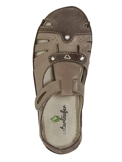 Klettslipper in zweifarbiger Optik