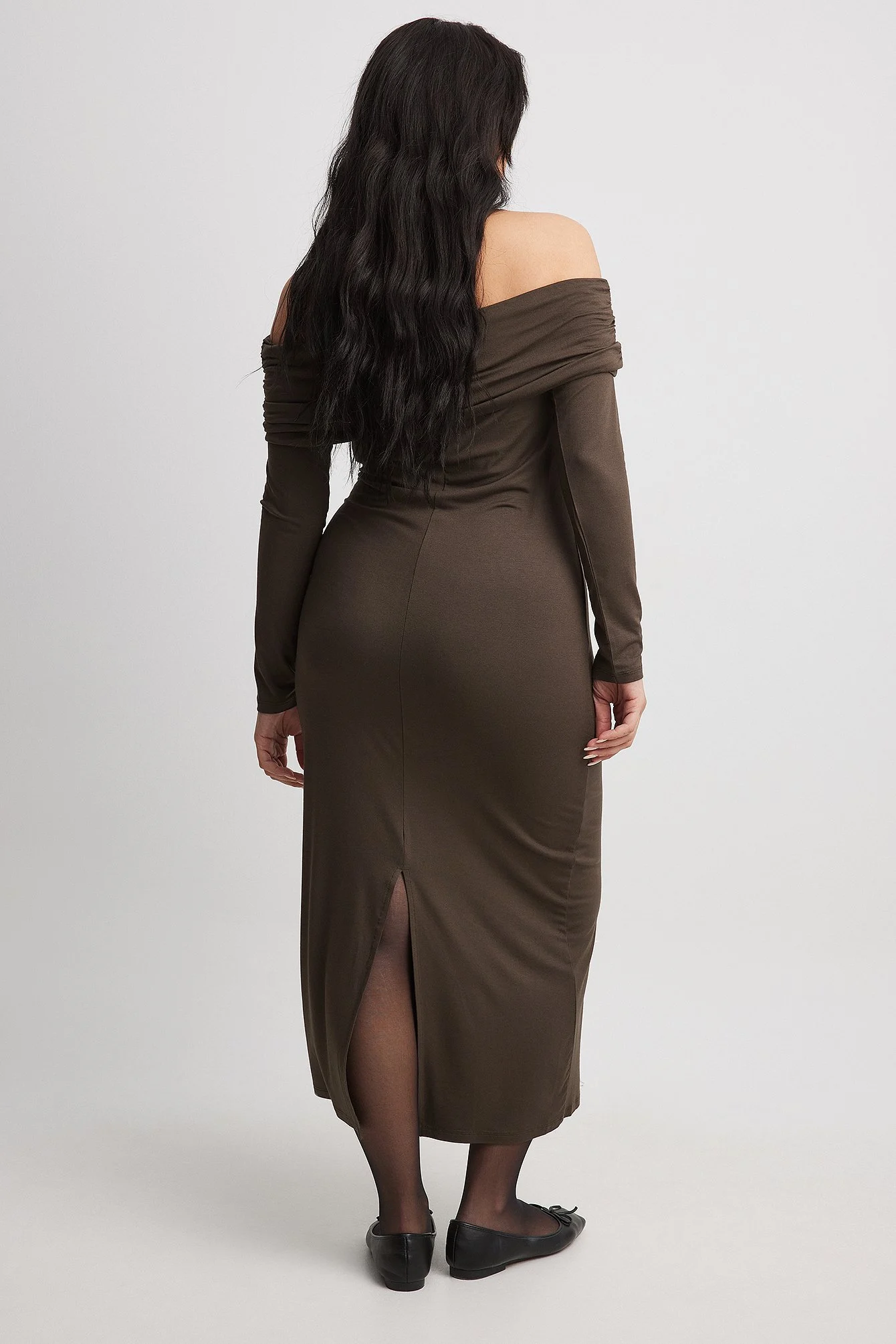 Soft Line Midi Dress