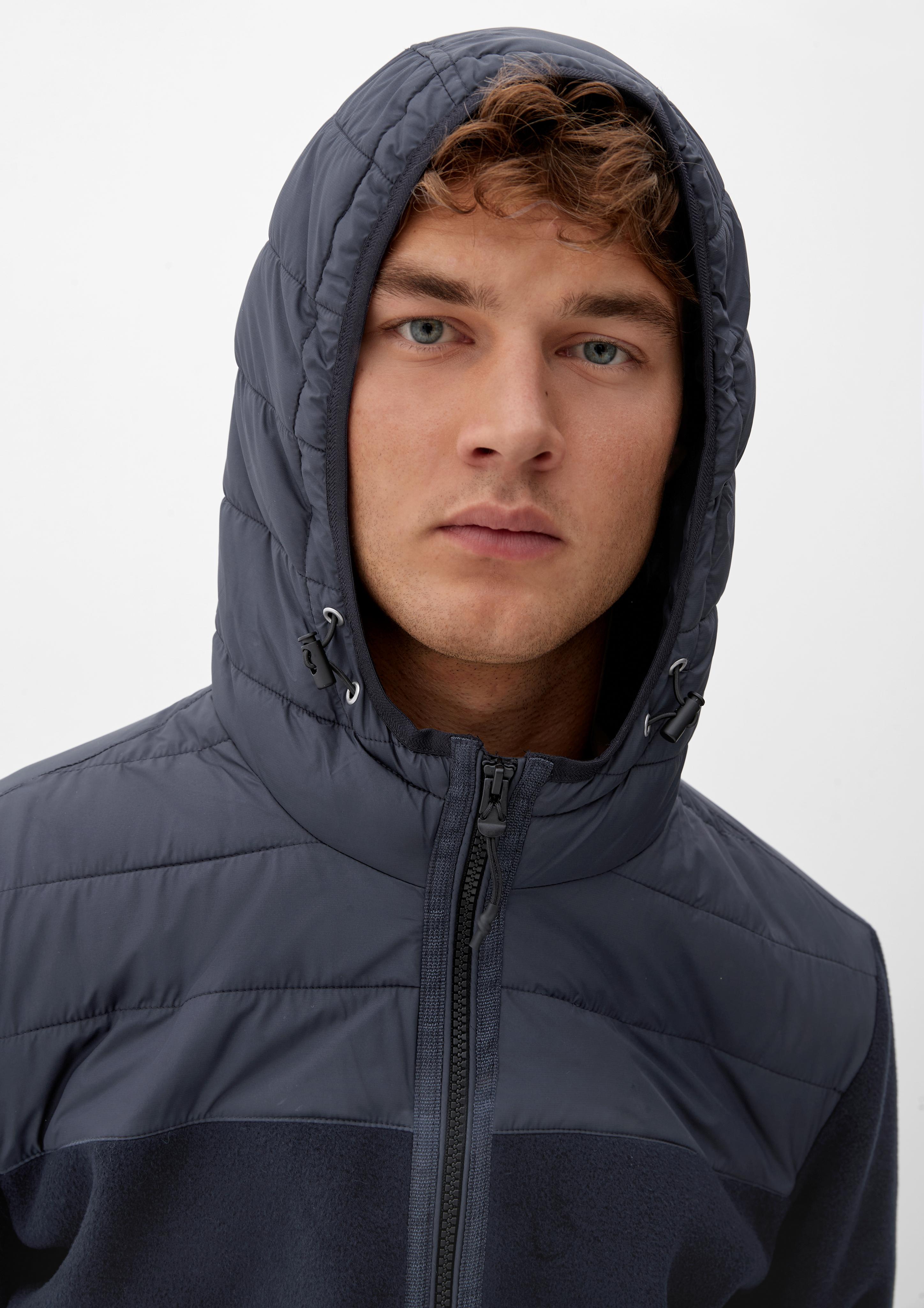 Jacke im Materialmix  2120560-5959