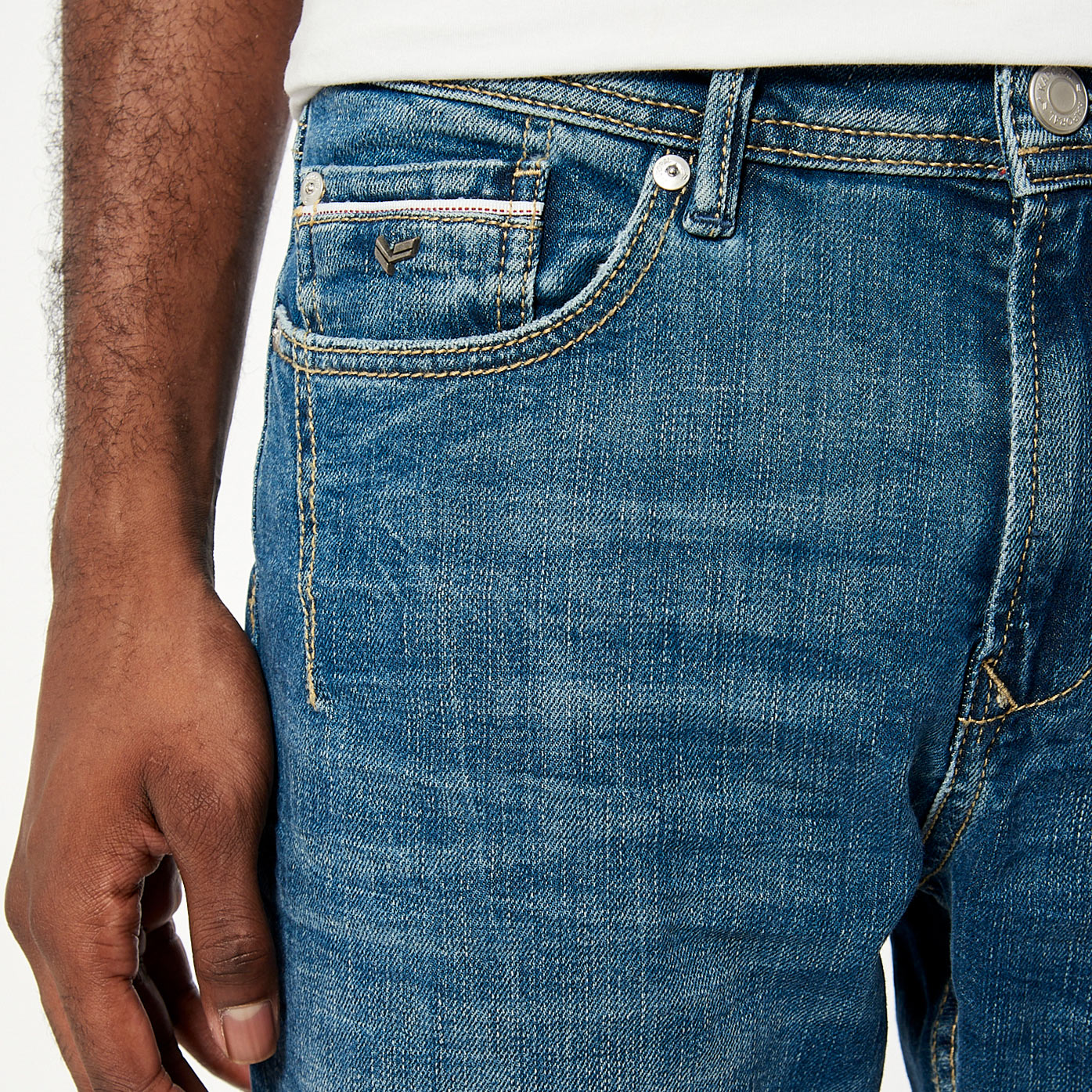 JOKER  Jean relaxed cropped Homme