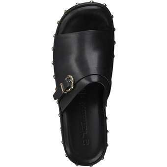 Tamaris Pantolette in schwarz