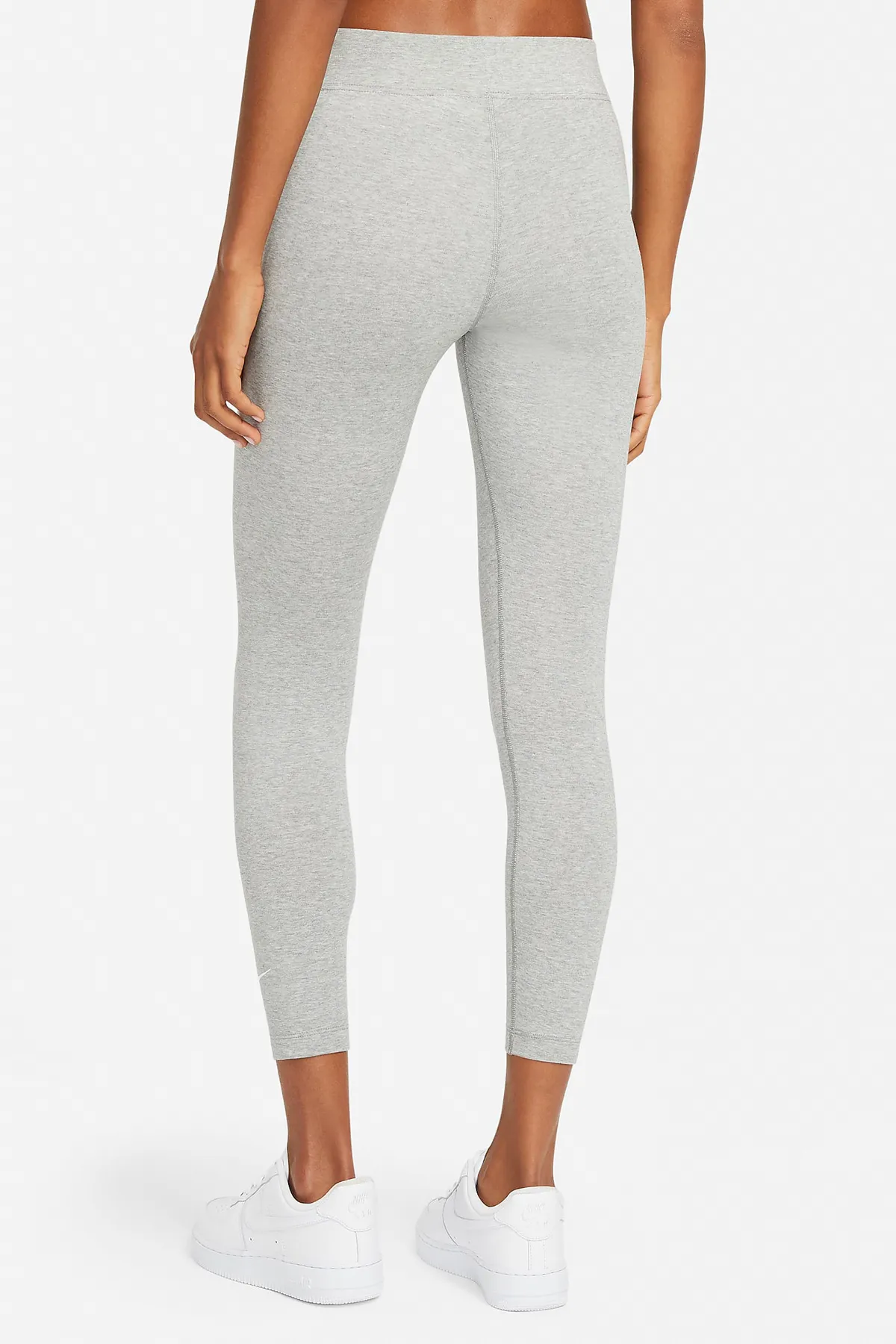 Nike  Sport-Leggings - Grau - Mittlerer Bund