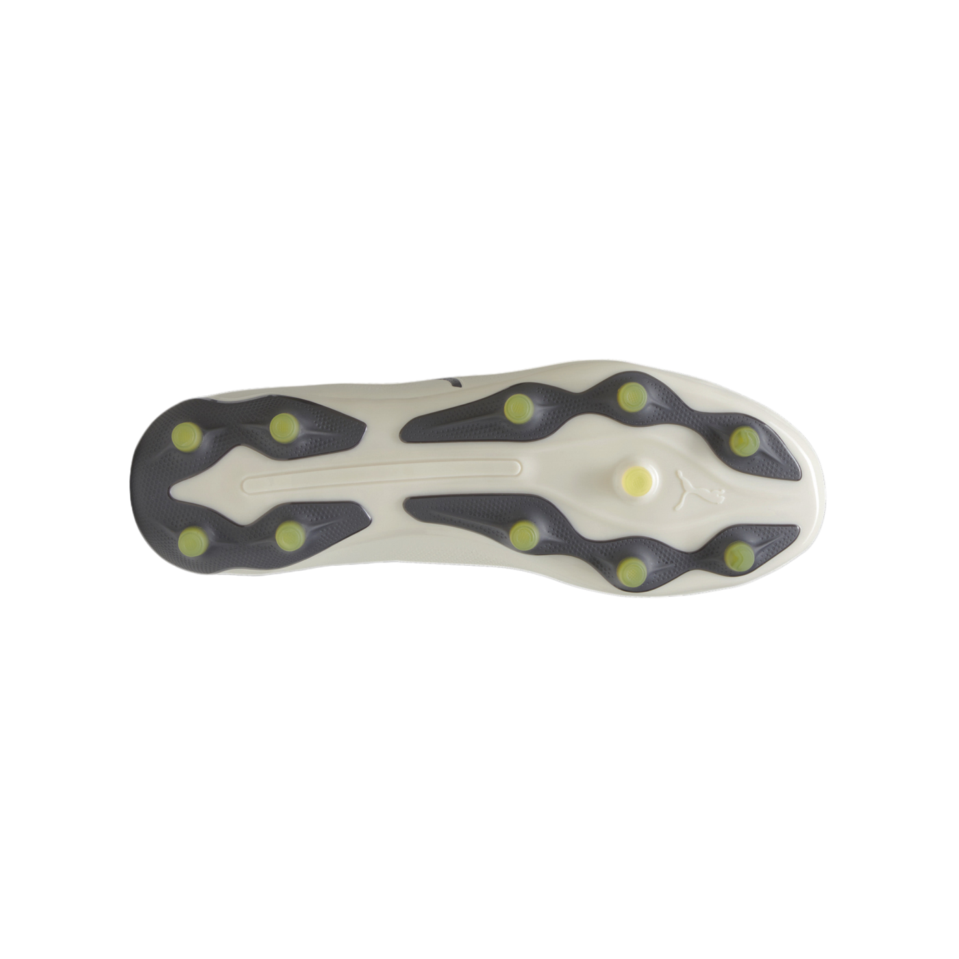 PUMA KING Pro FG/AG Weiss Grau Gelb F03