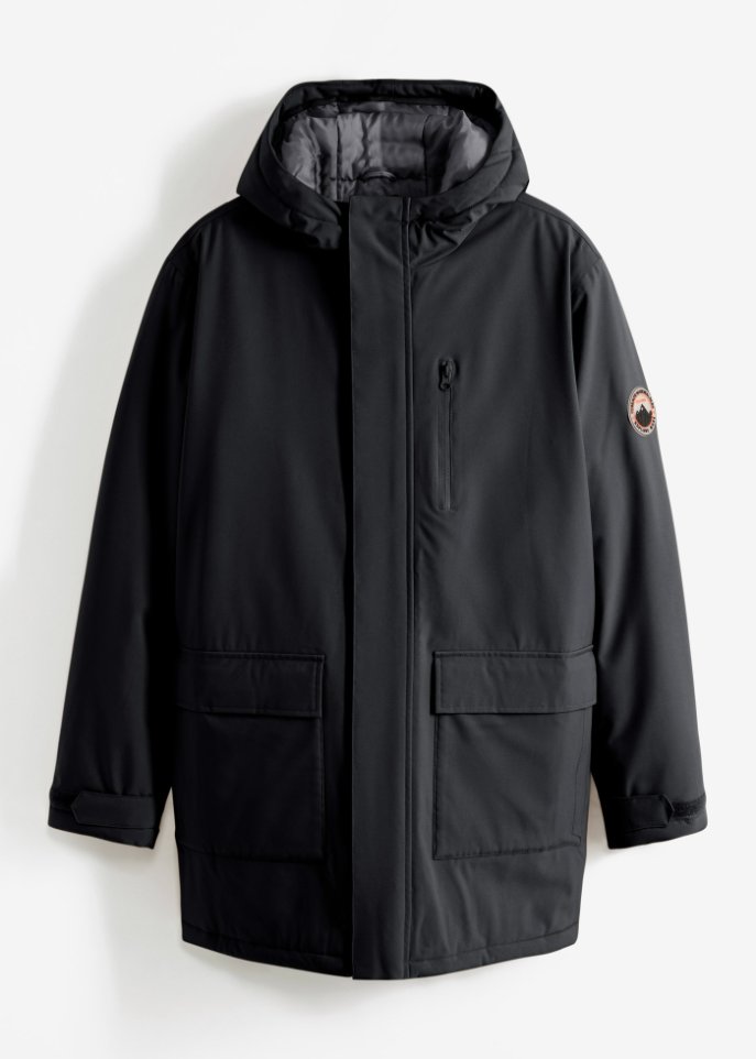 Hybrid-Thermo-Outdoorjacke mit Steppfutter