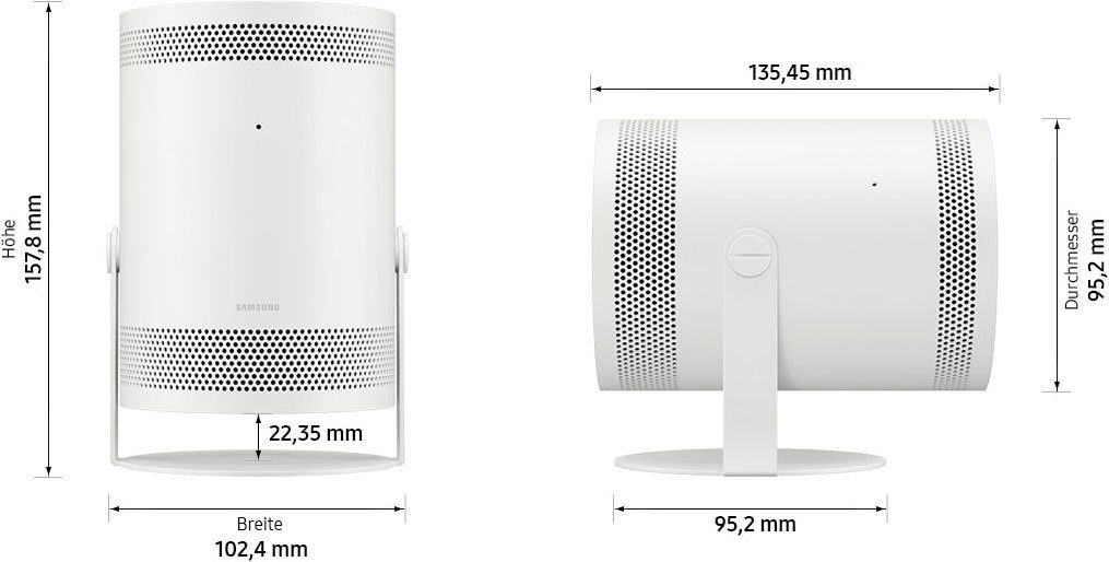 Samsung The Freestyle LFF3C (2023) Beamer (550 lm, 100000:1, 1920 x 1080 px)