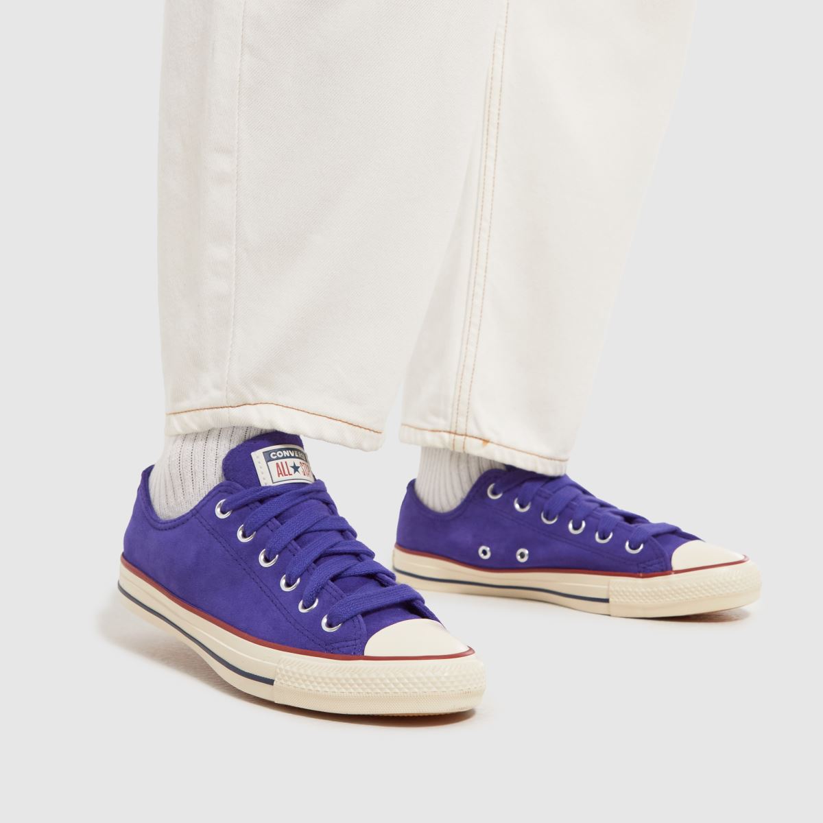 Converse All Star Ox cipők kék színben