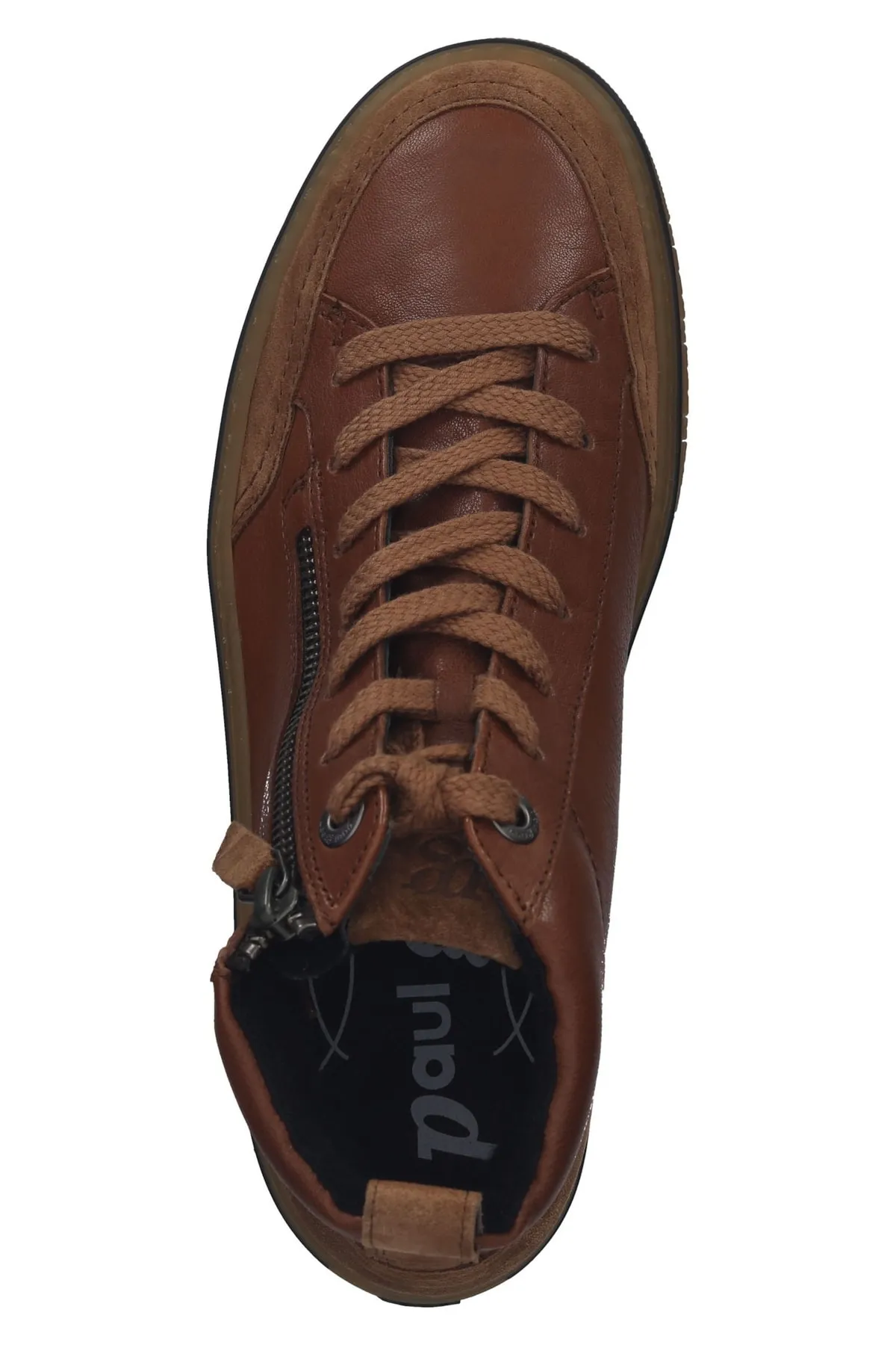 Paul Green  Sneaker - Braun - Flacher Absatz