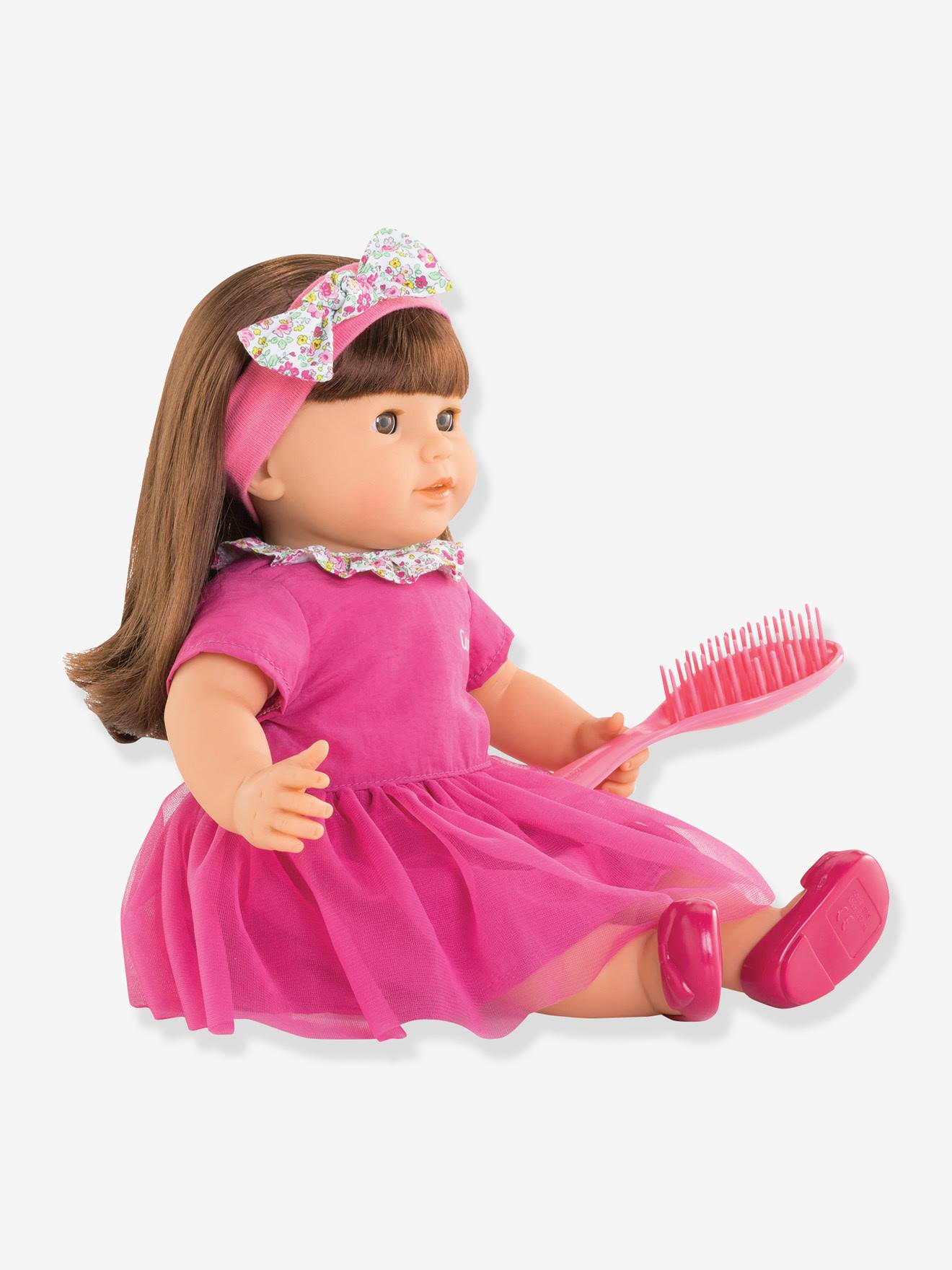 Corolle Puppe ALICE mit Bürste, 36 cm COROLLE - bonbon rosa