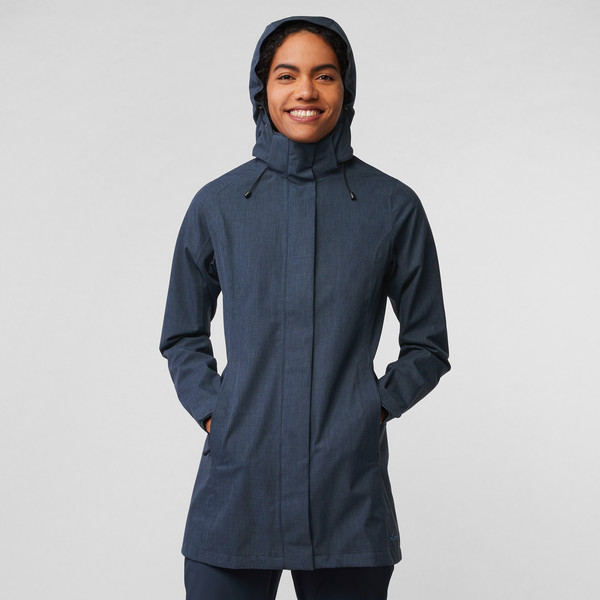HAGBY COAT Damen - Regenmantel