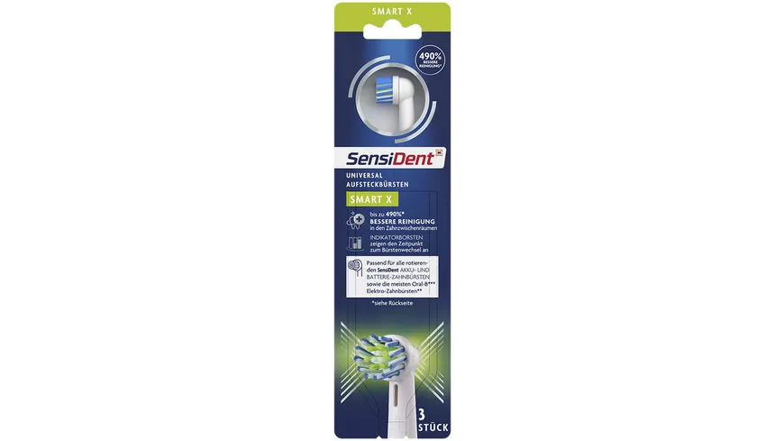 SensiDent Aufsteckbürsten Smart X