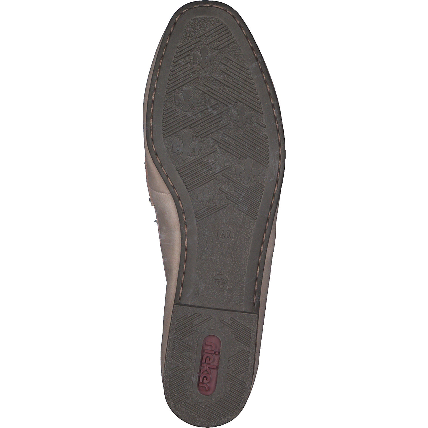 Rieker 51760, Mokassins, Damen, altrosa