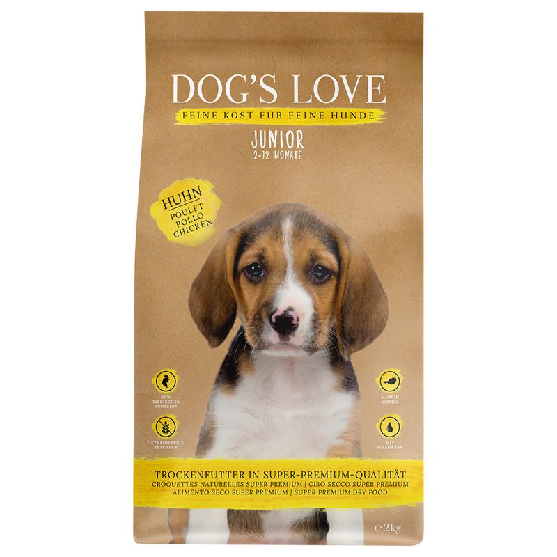Dog´s Love Junior Huhn