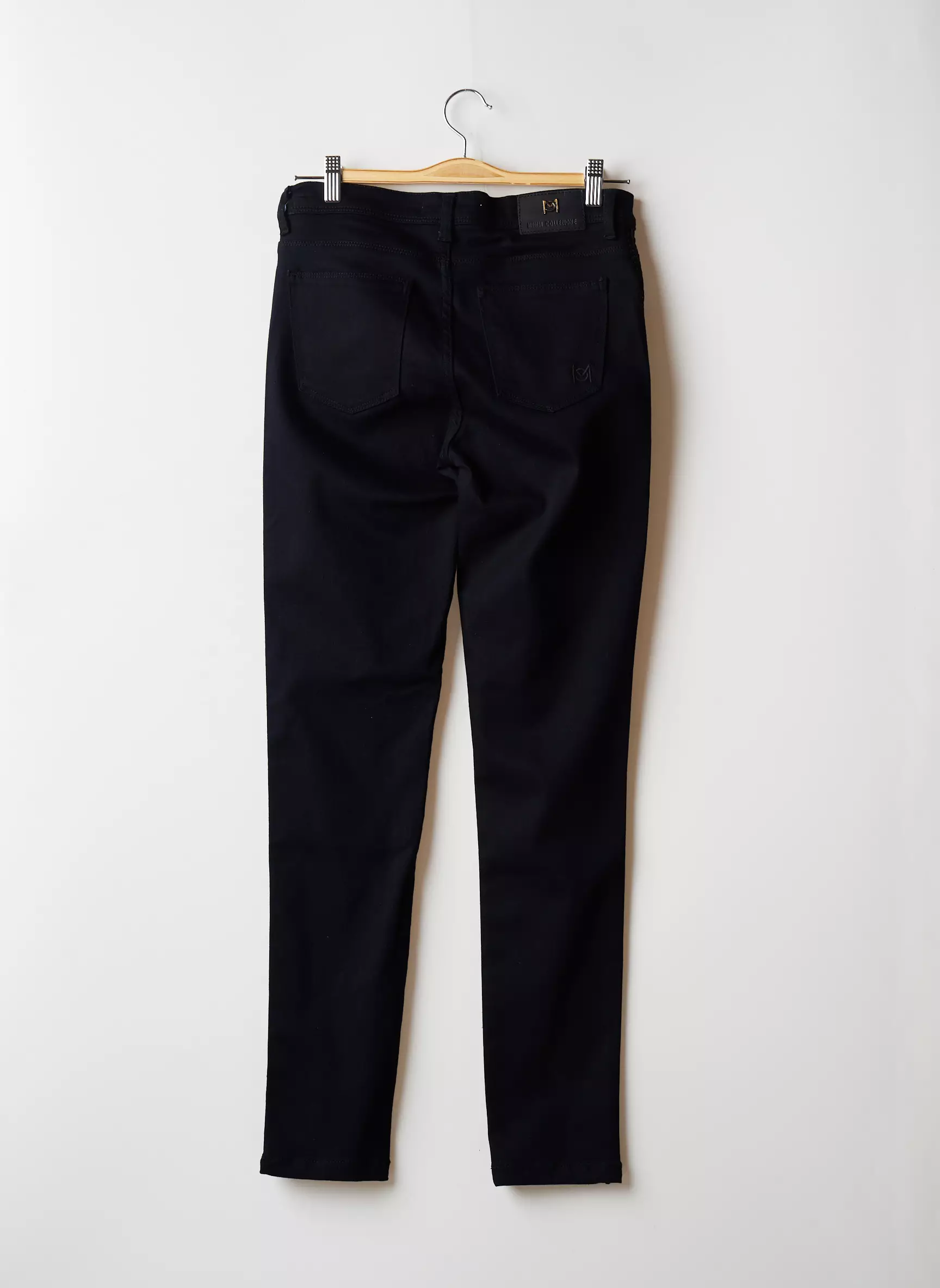 Mensi Collezione Pantalons Slim Femme couleur bleu