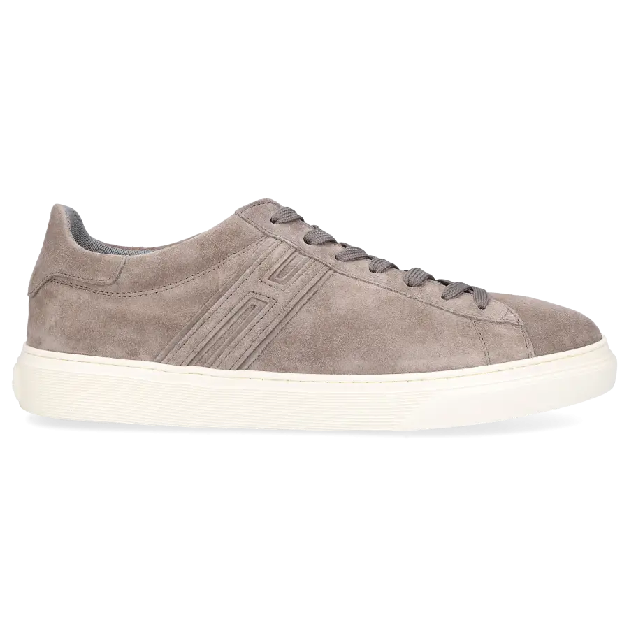 Hogan - Sneaker low H365 Veloursleder - grau