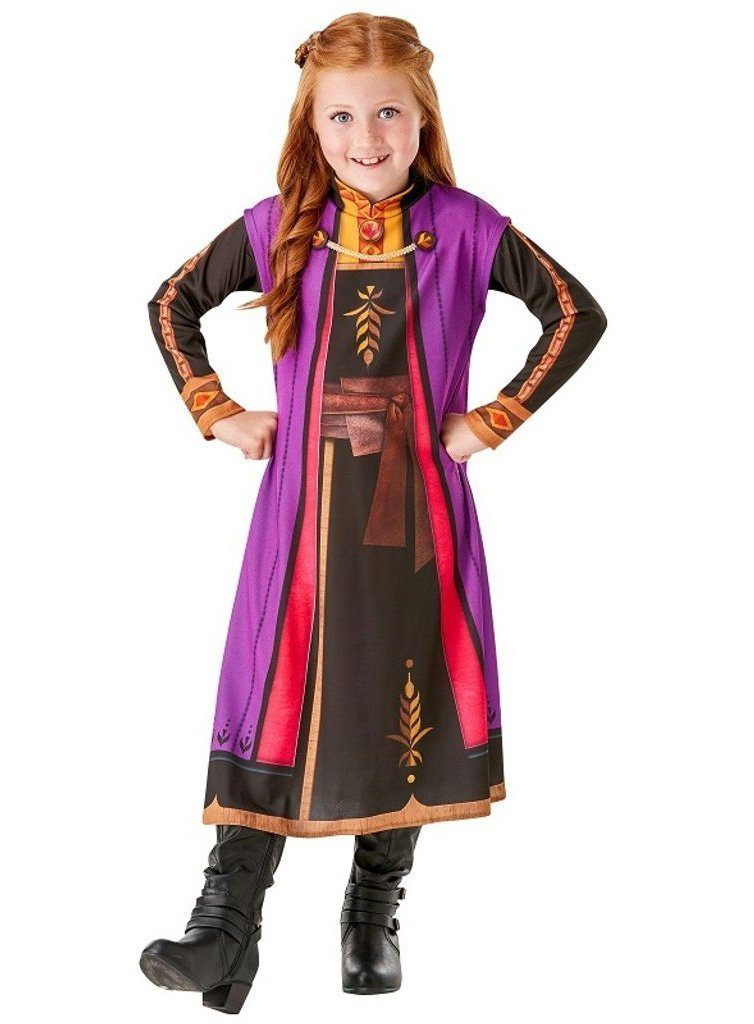 Rubie´s Kostüm Die Eiskönigin 2 Anna Kostüm für Kinder Basic, Einfachere Version des Anna-Outfits aus 'Frozen 2'