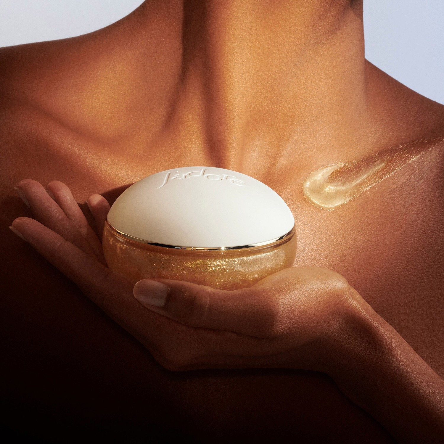 DIOR Les Adorables Golden Jelly - kvapnus, žvilgantis kūno gelis