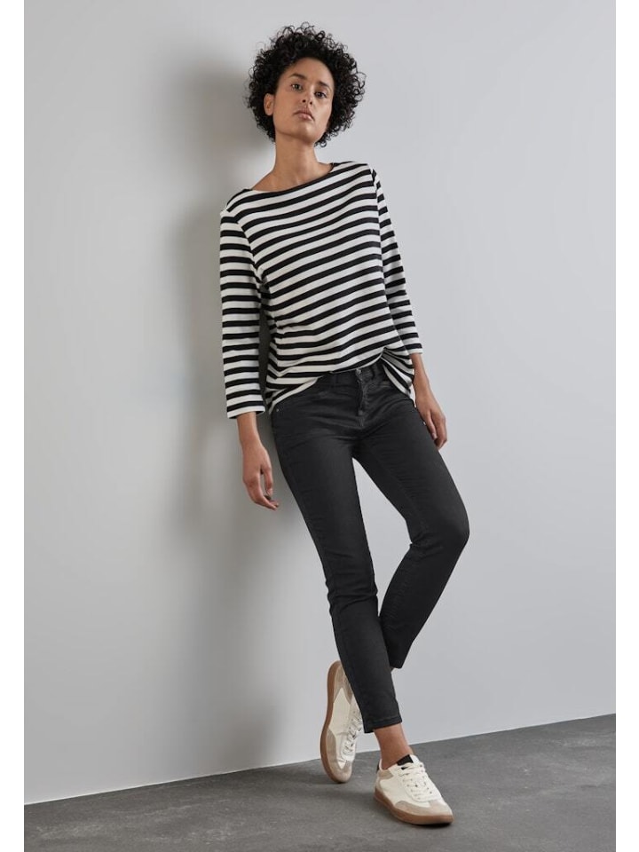 Street One Jeans in clean black wash günstig kaufen