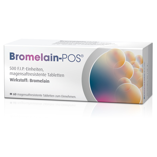 BROMELAIN POS magensaftresistente Tabletten  60 St  Tabletten, magensaftresistent